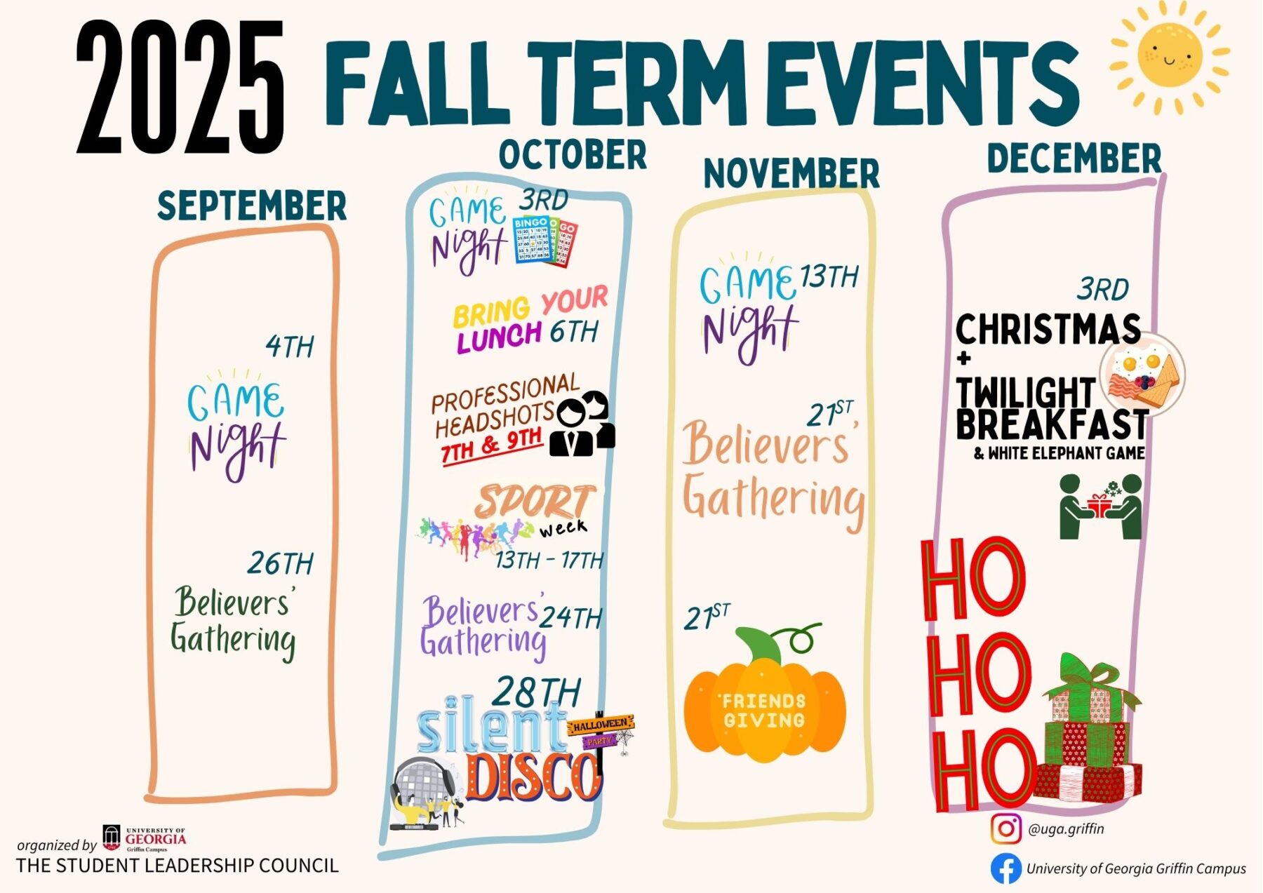 2025 Fall Term Events