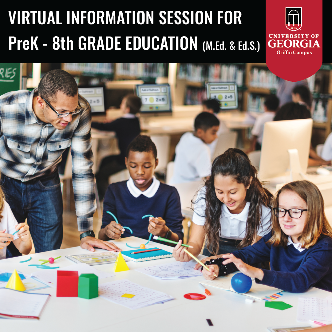 Flyer for Math Education Virtual Info Session