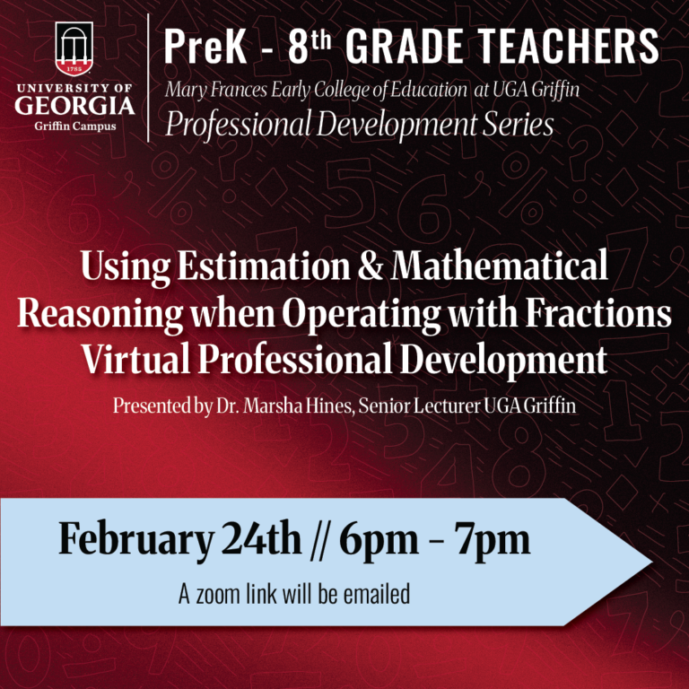 PreK-8th Grade Math Education Virtual Professional Development Session ...